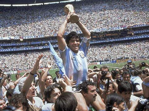 argentina world cup wins maradona